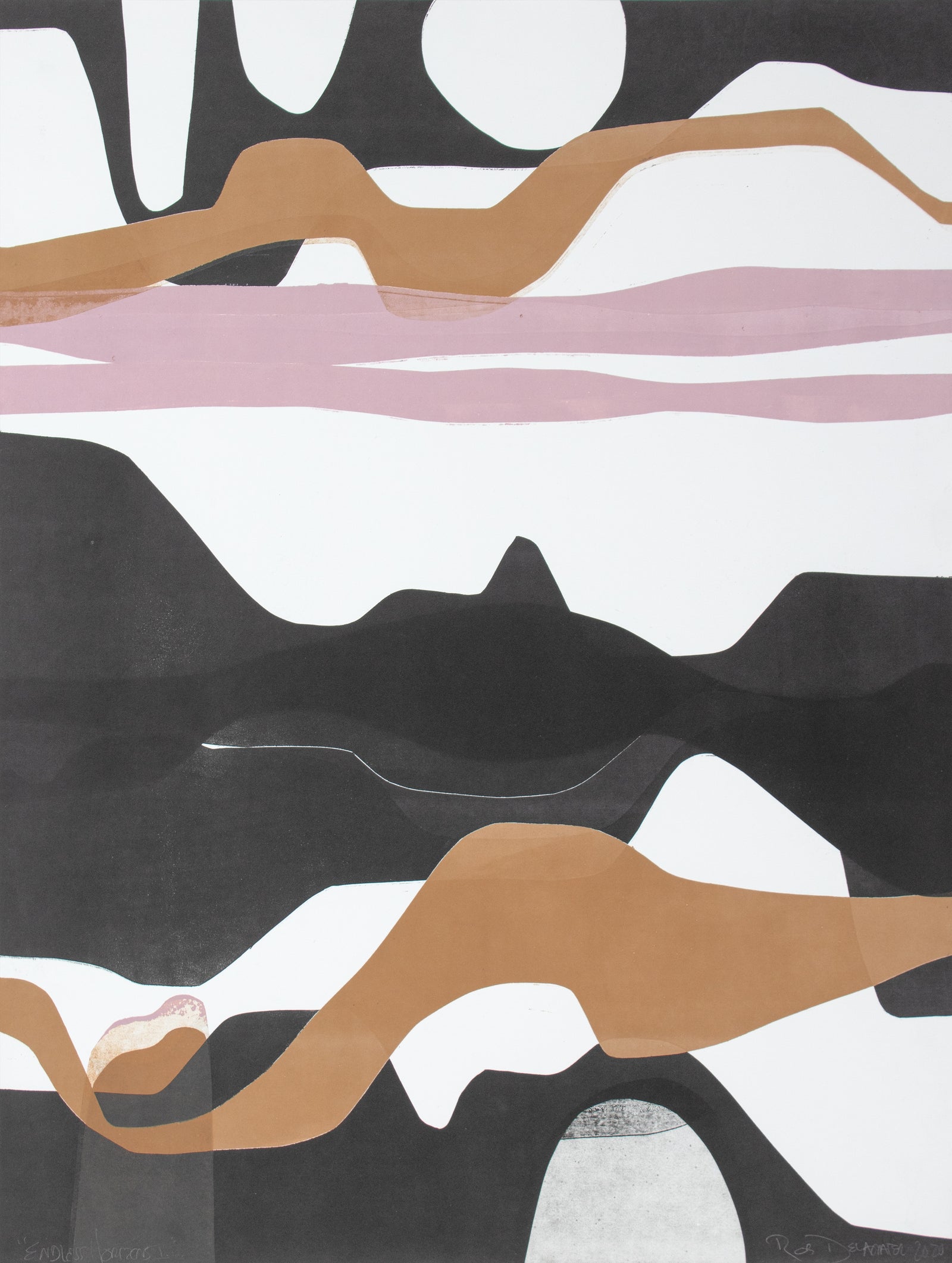 <i>Endless Horizon I</i> <br>2020 Monotype <br><br>#B6906