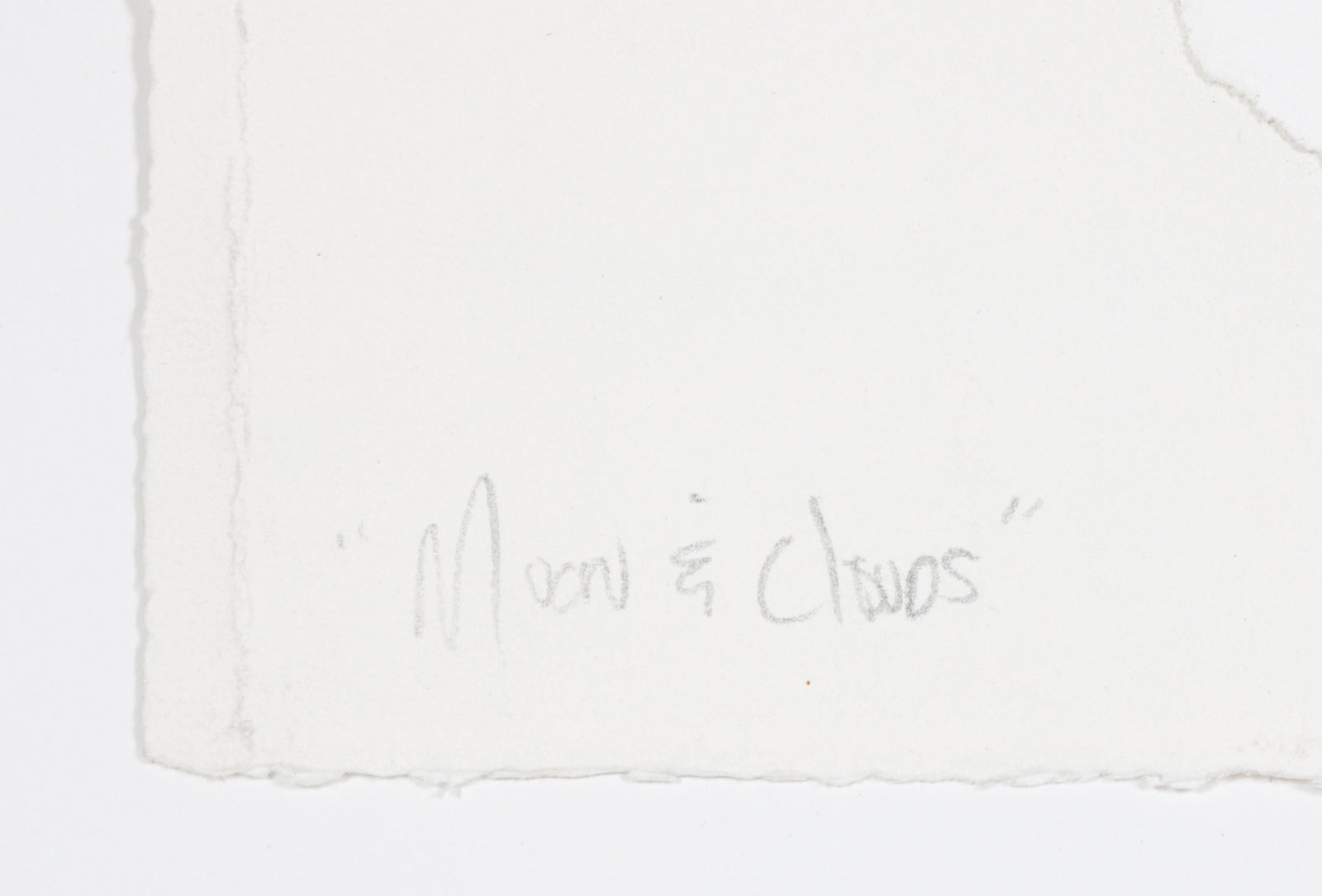 <i>Moon & Clouds</i> <br>2011 Mixed Media Collage<br><br>#B6909