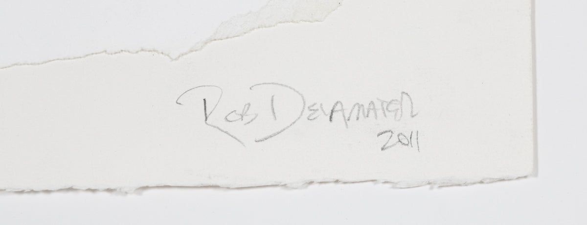 <i>Moon & Clouds</i> <br>2011 Mixed Media Collage<br><br>#B6909