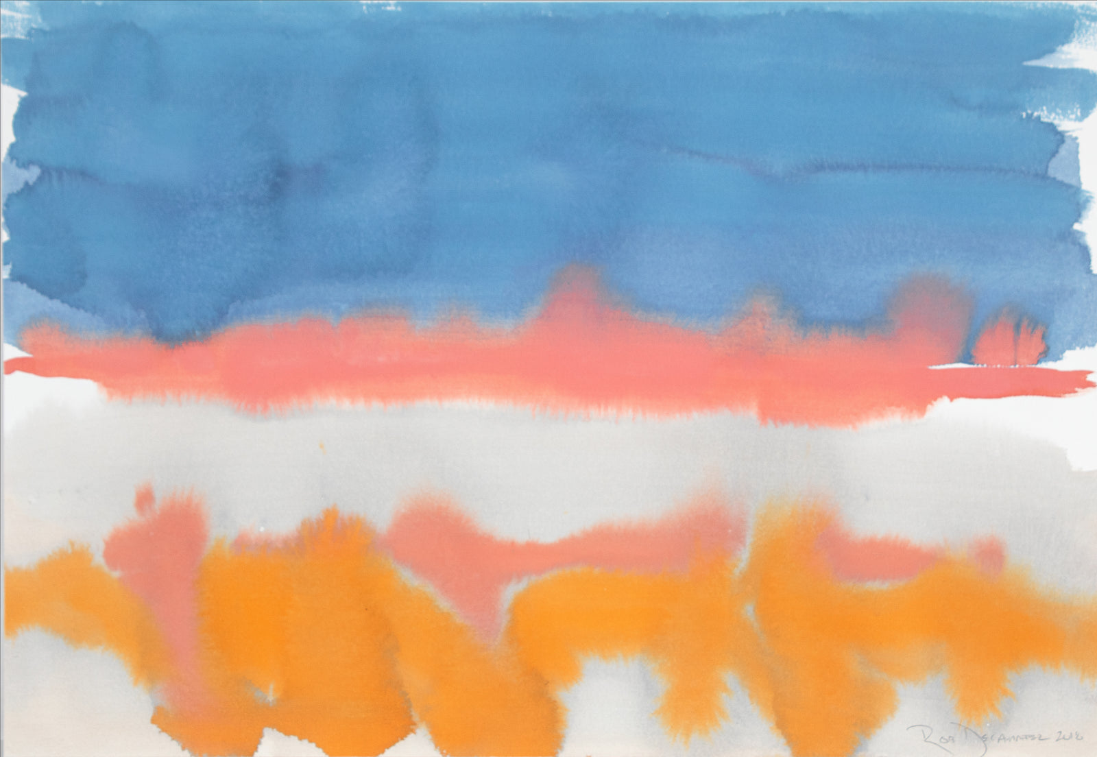 <i>Kodachrome Canyon</i> <br>2018 Goauche <br><br>#B6923