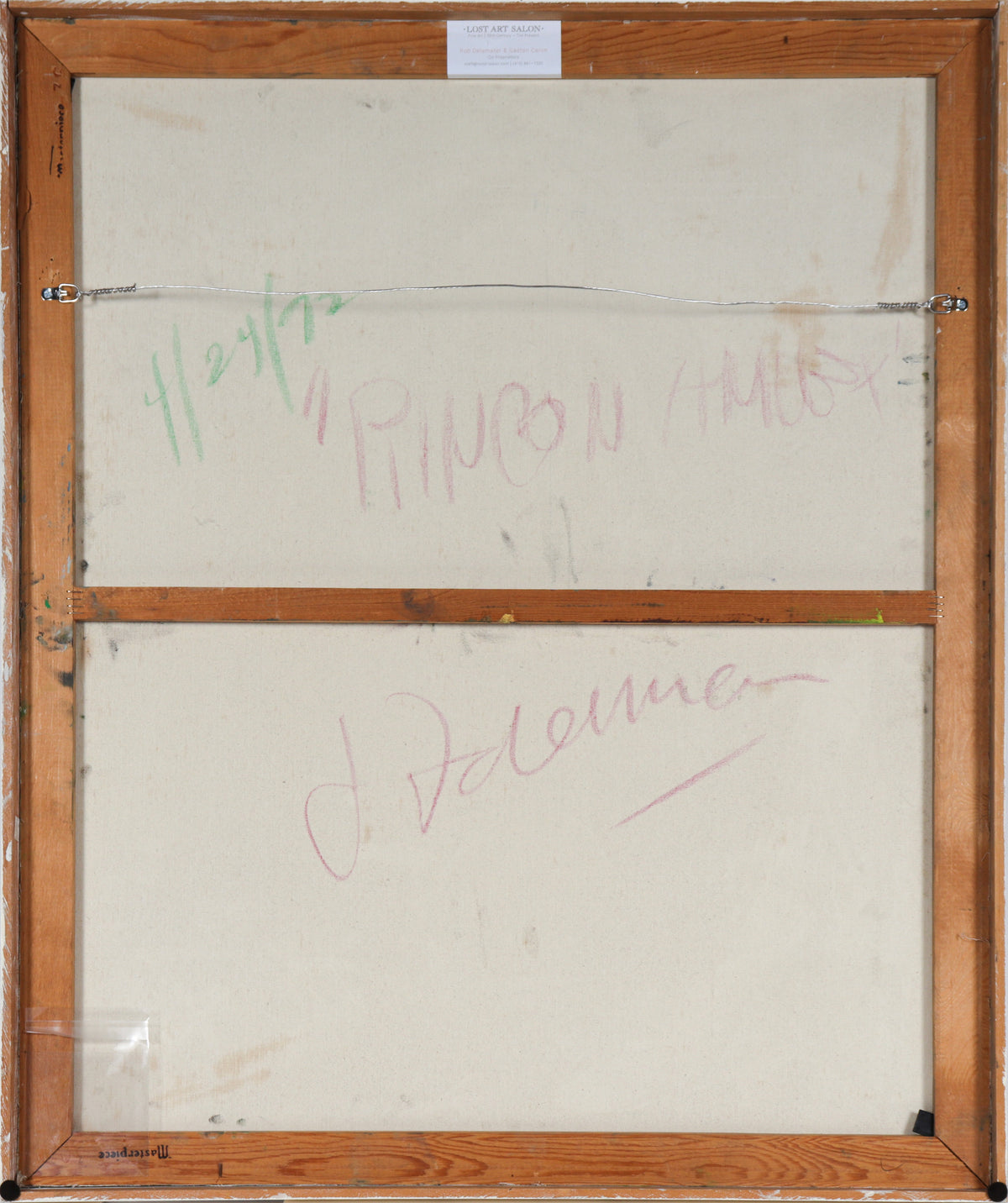 <i>Rincon Hill, SF CA</i> <br>1972 Oil <br><br>#C0016