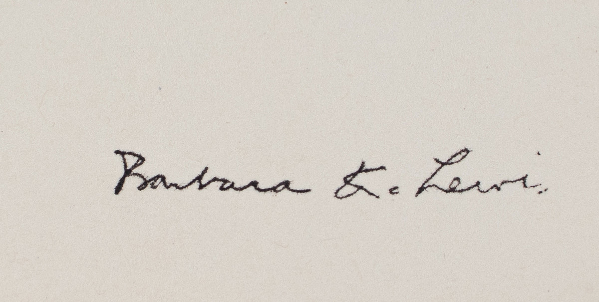 Girl on a Swing <br>Early 20th Century Ink <br><br>#C0047