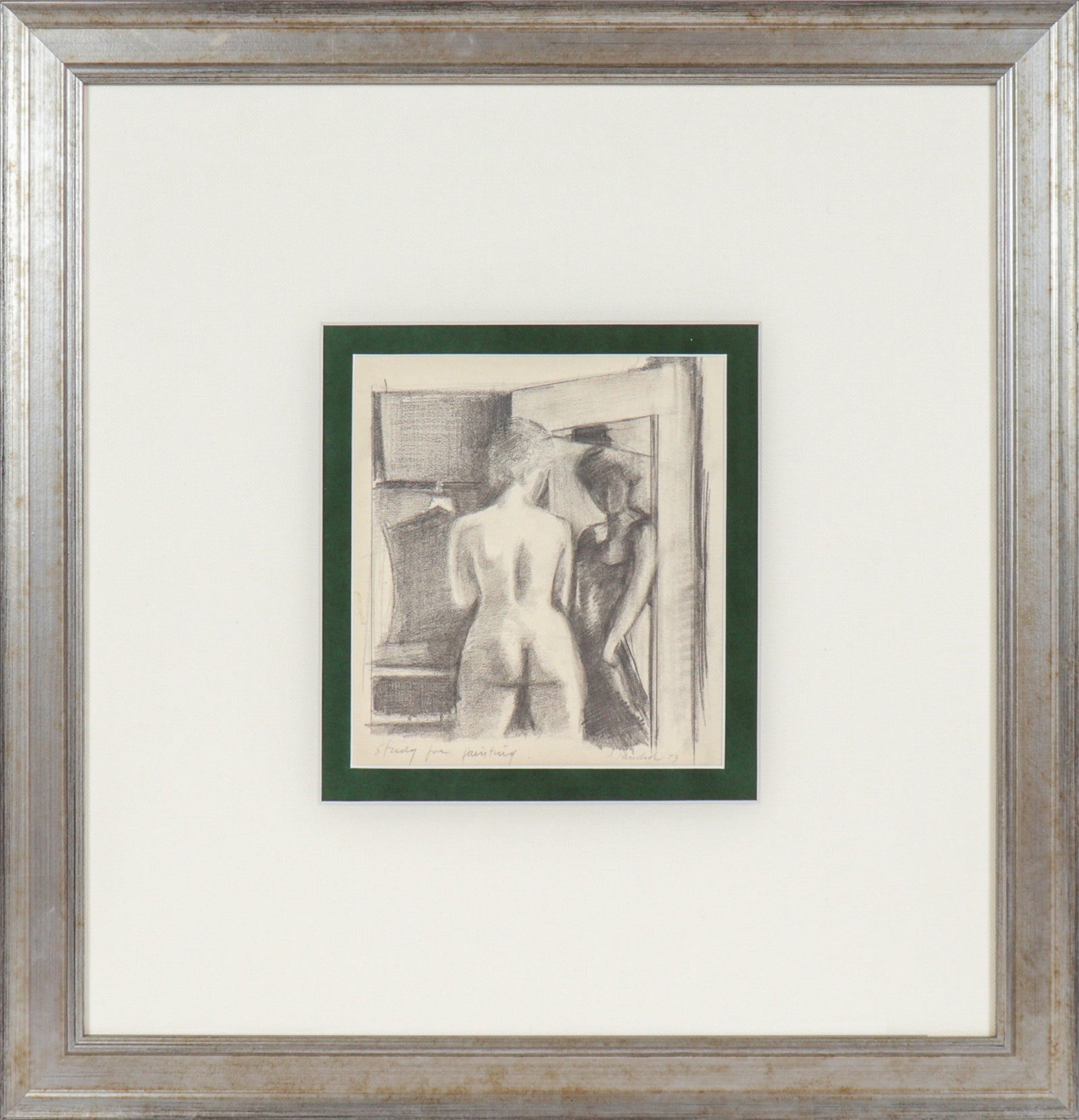 <i>Study for Painting</i> <br>1973 Graphite <br><br>#C0103