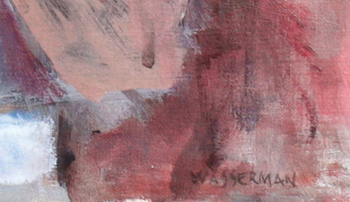 <i>For The Couple (Firenze)</i> <br>Mid Century Oil <br><br>#C0120