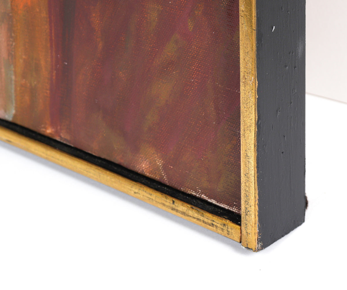 Three Cubist Figures <br>20th Century Oil <br><br>#C0131