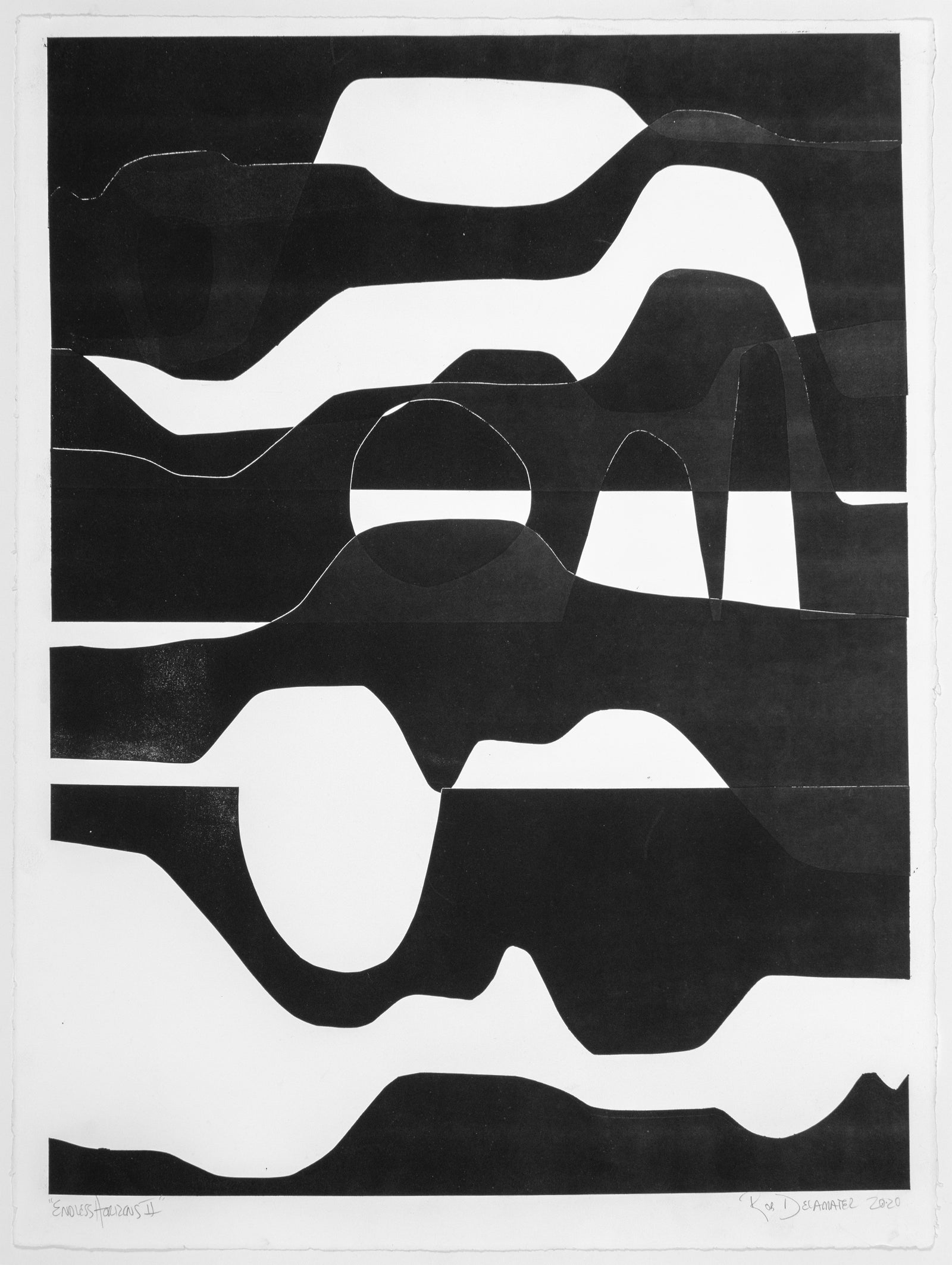 <i>Endless Horizon II</i> <br>2020 Monotype <br><br>#C0201