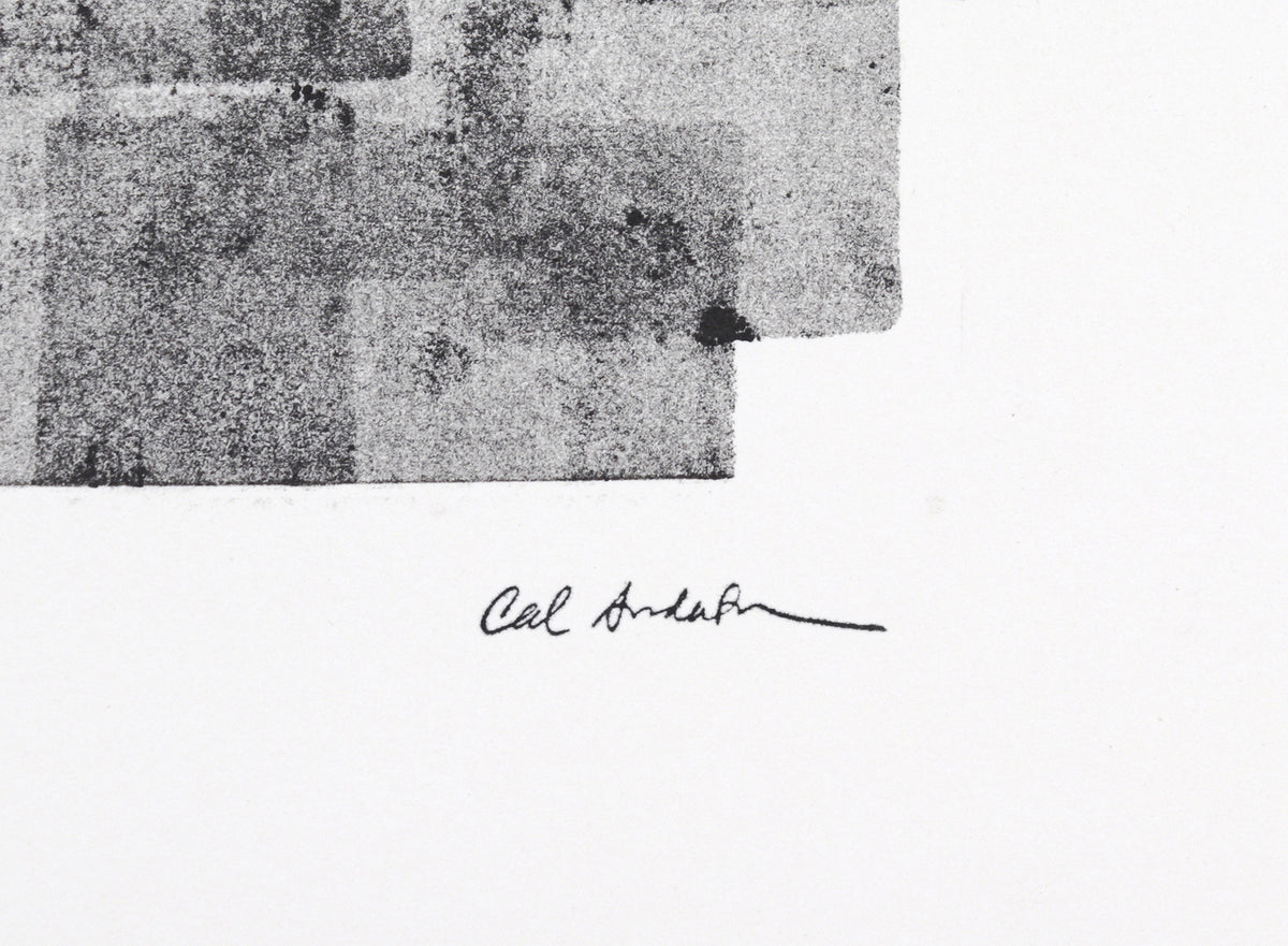 Geometric Abstract Deconstruction <br>20th Century Monotype <br><br>#C0244