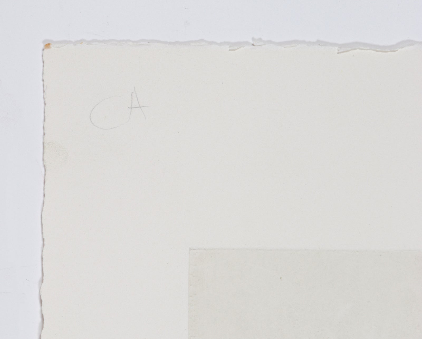 Loose & Geometric Abstract <br>20th Century Monotype<br><br>#C0250