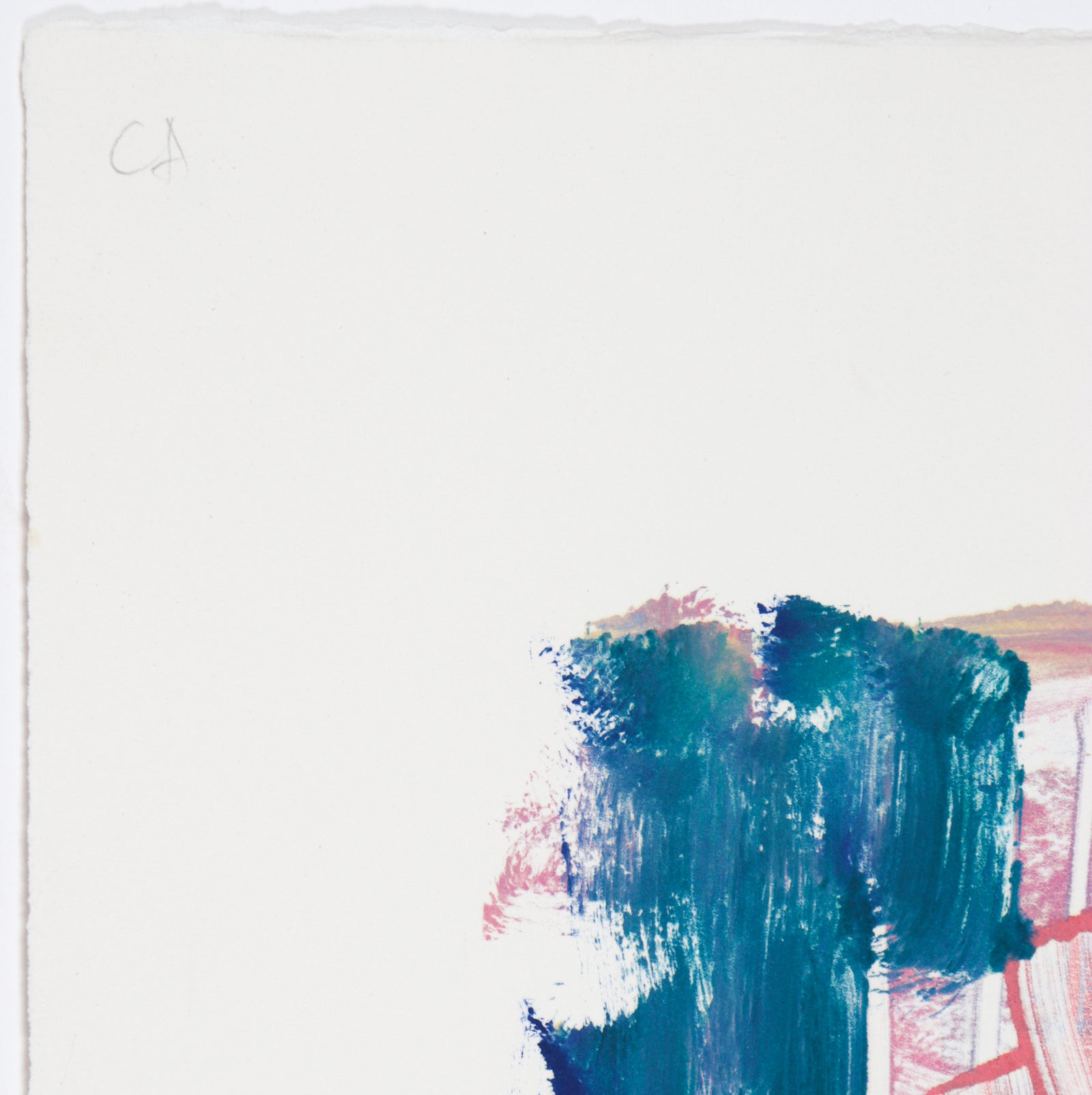 Movement & Color Study <br>20th Century Monotype <br><br>#C0255