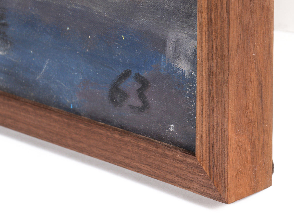 Seated Male Portrait <br>1963 Acrylic <br><br>#C0393