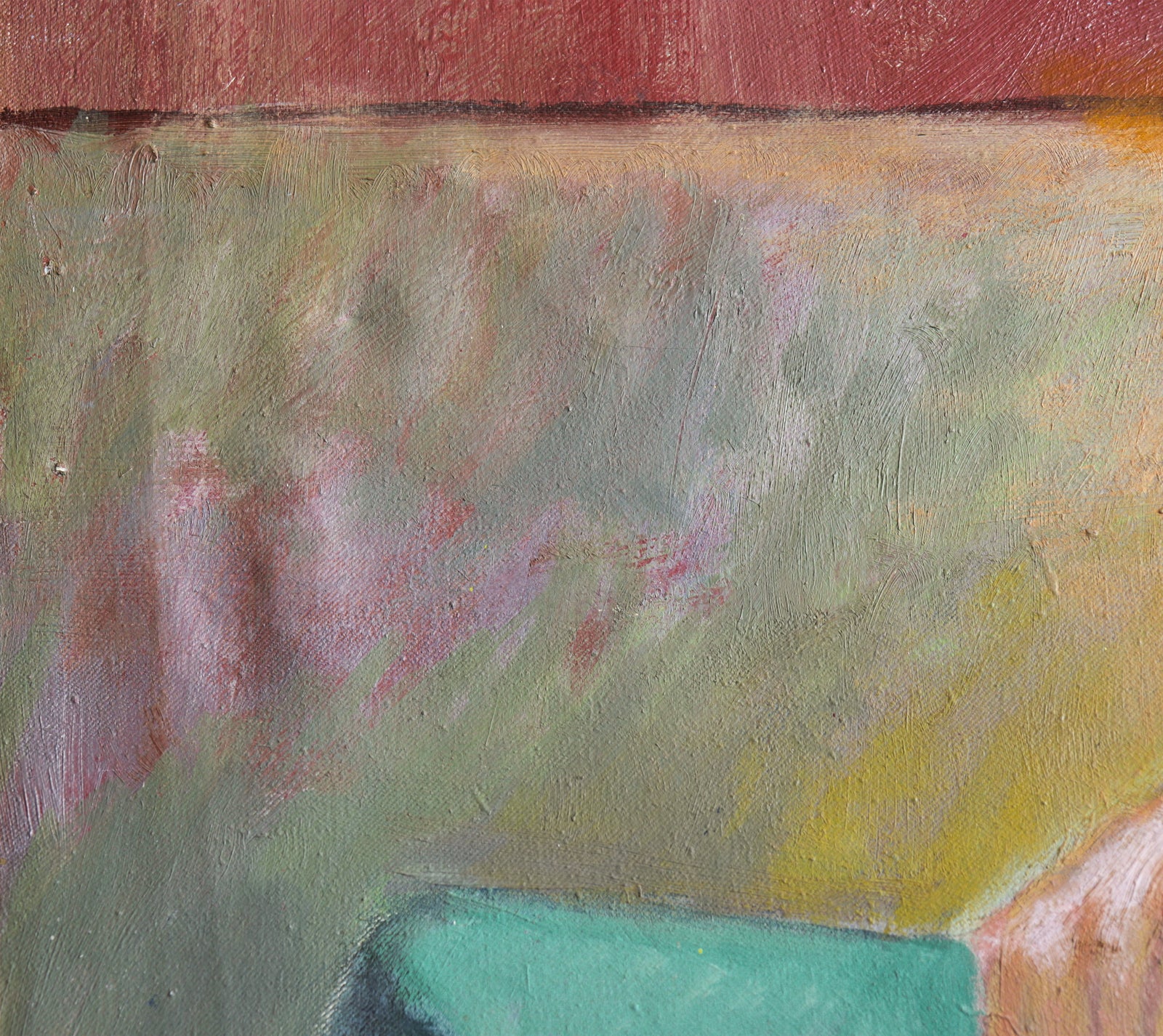 Seated Male Portrait <br>1963 Acrylic <br><br>#C0393