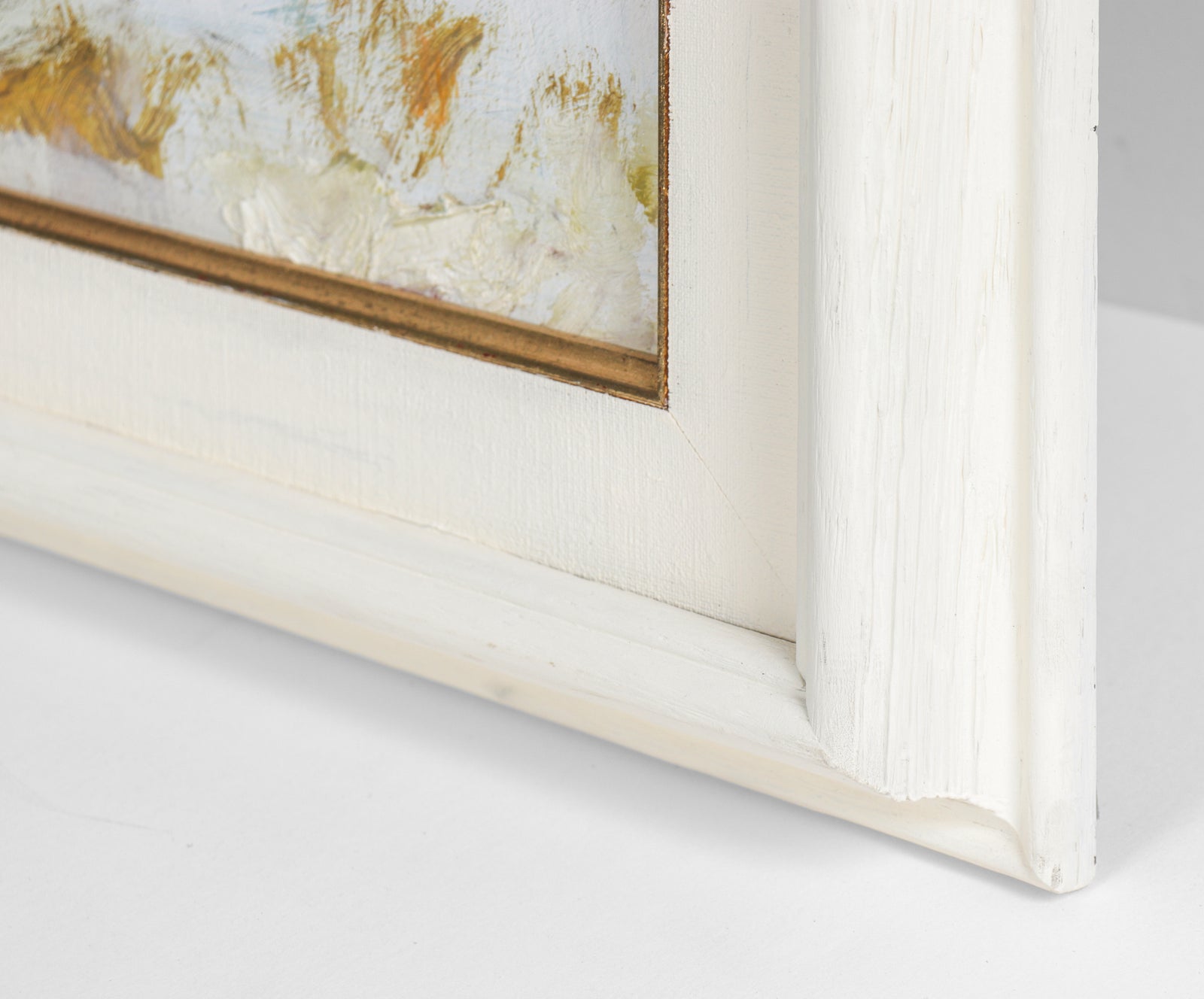 Winter Forest Scene <br>1970 Oil <br><br>#C0398