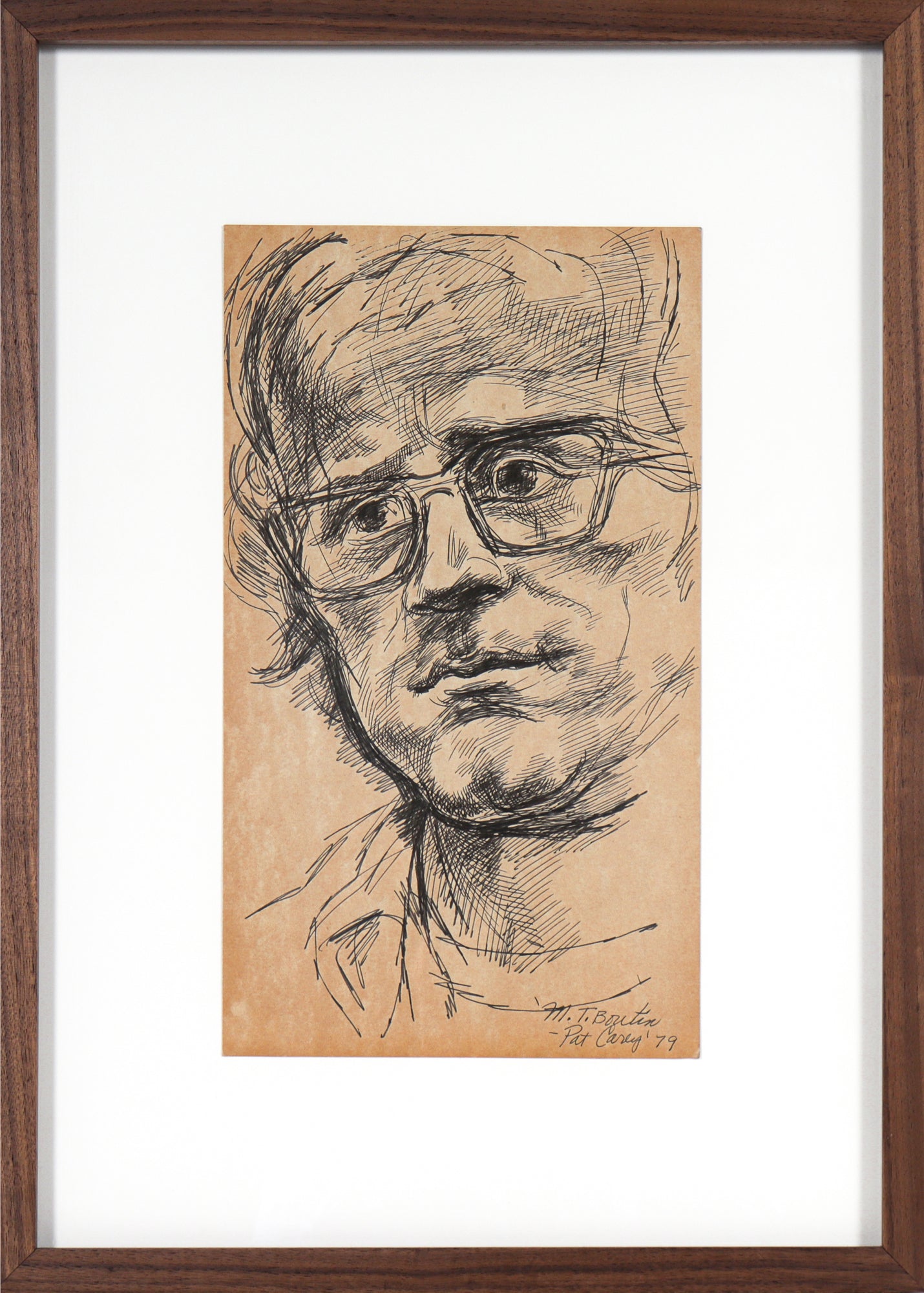 <i>M.T. Boutin</i> <br>1979 Ink <br><br>#C0488