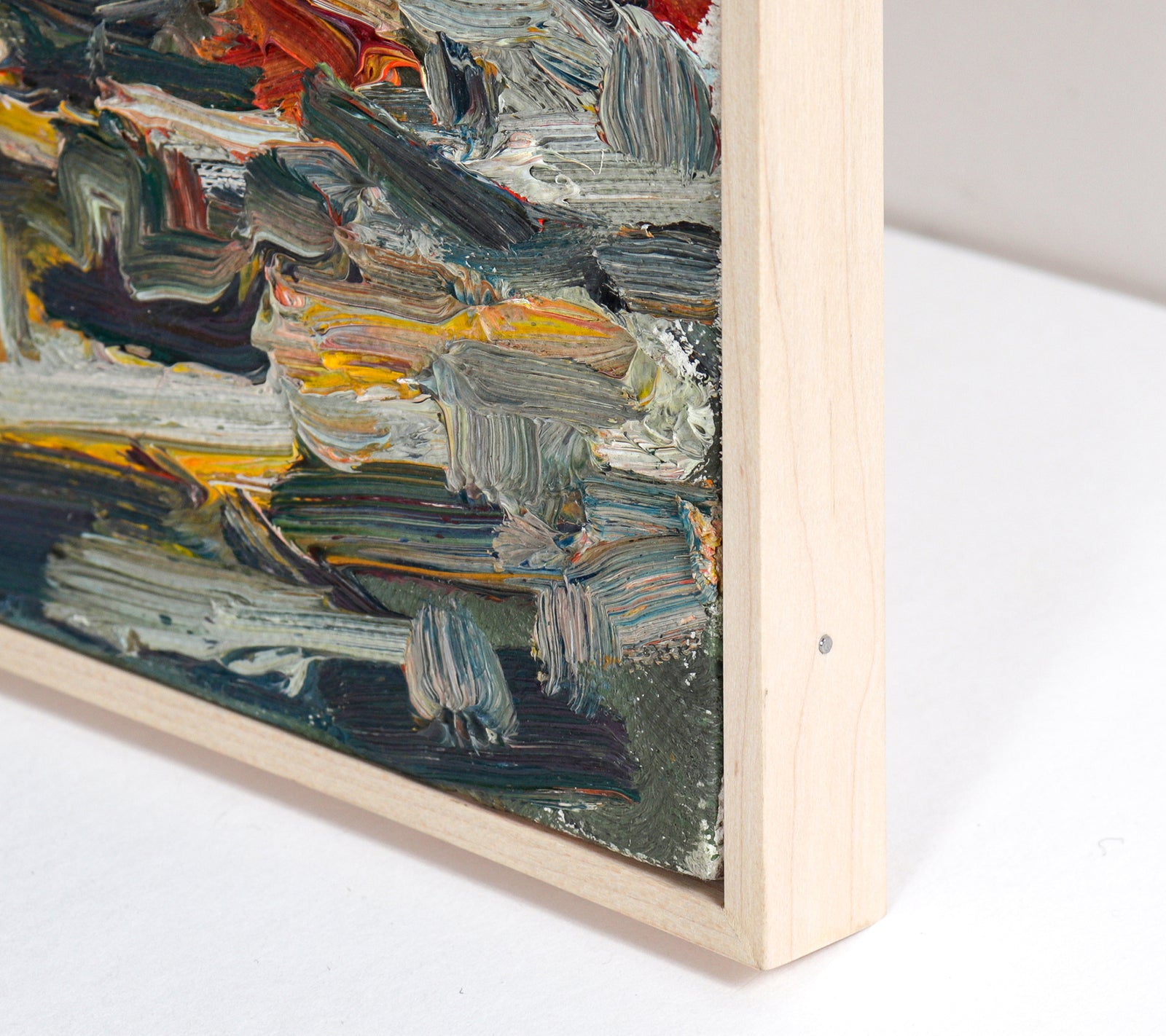 Expressionist California Hillside <br>2003 Oil <br><br>#C0621