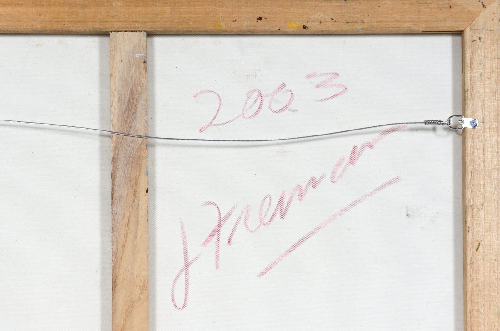 Expressionist California Hillside <br>2003 Oil <br><br>#C0621