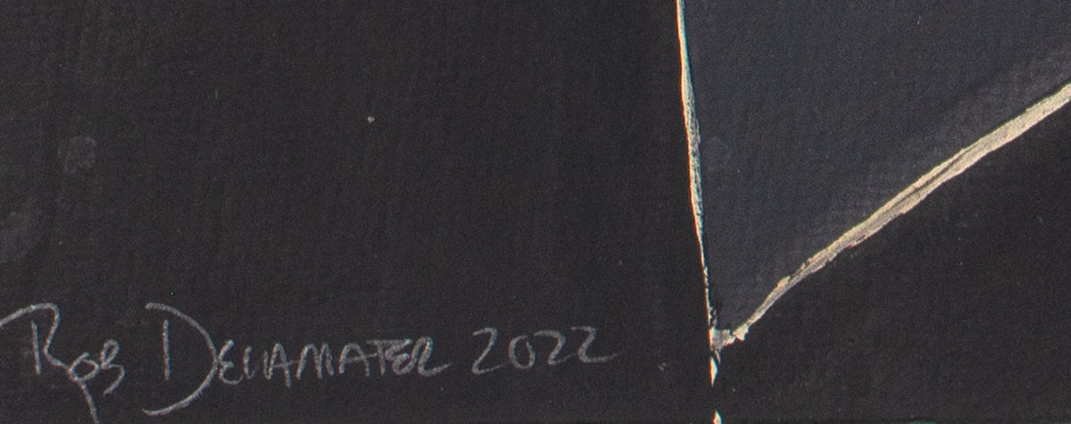 <I>Achilles, Patroclus and Briseis IV</I> <br>2022 Hand-Mixed Pigments & Coffee on Paper <br><br>#C0631