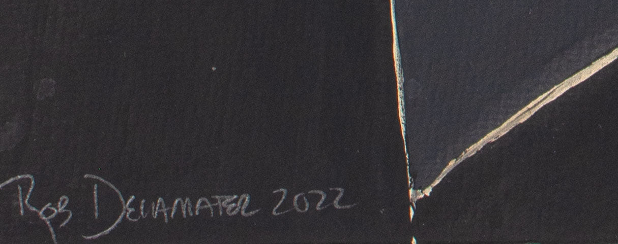 <I>Achilles, Patroclus and Briseis IV</I> <br>2022 Hand-Mixed Pigments & Coffee on Paper <br><br>#C0631