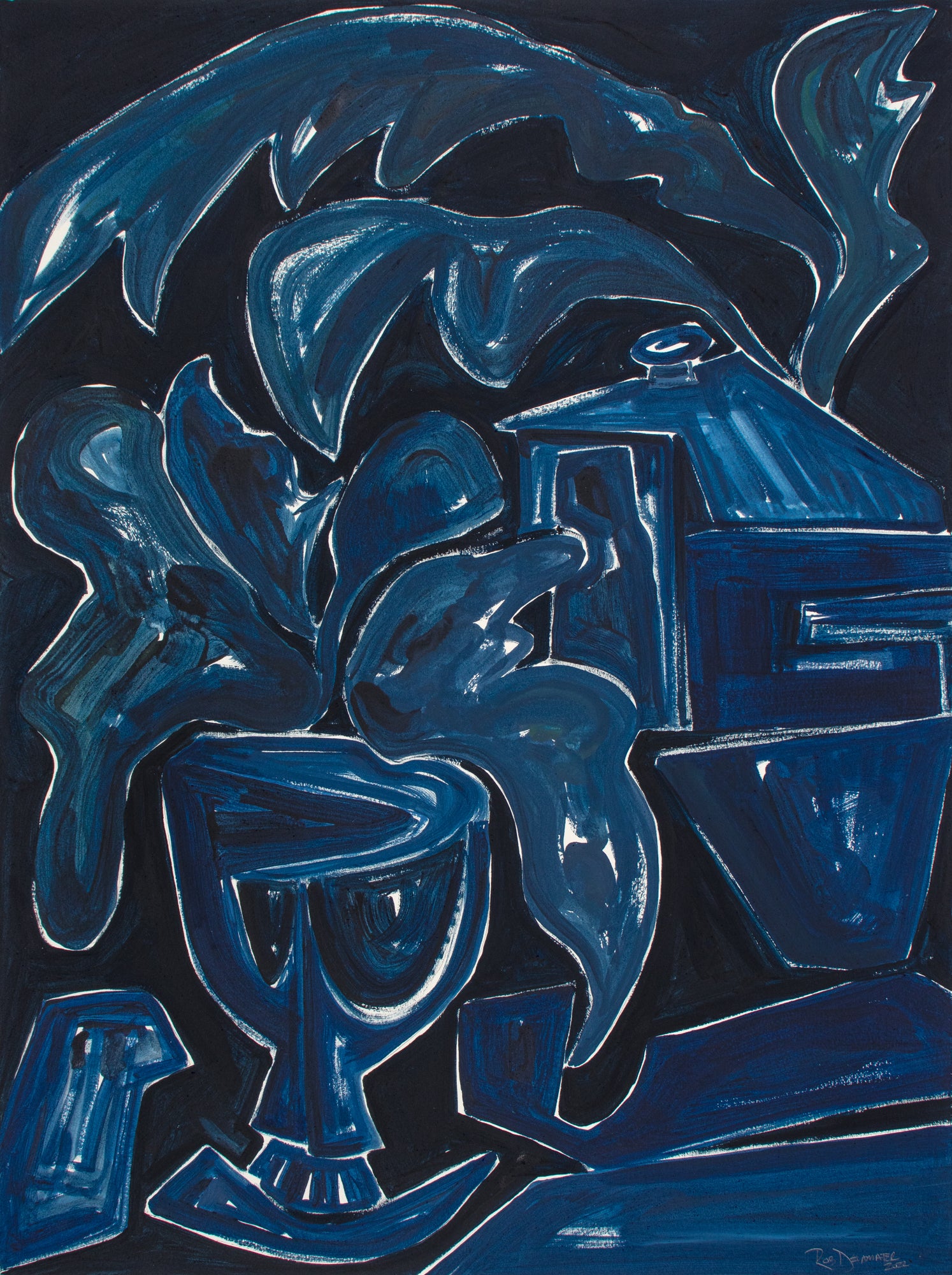 <i>Constance Street IX (New Orleans)</i> <br>2022 Hand-Mixed Pigments <br><br>#C0715