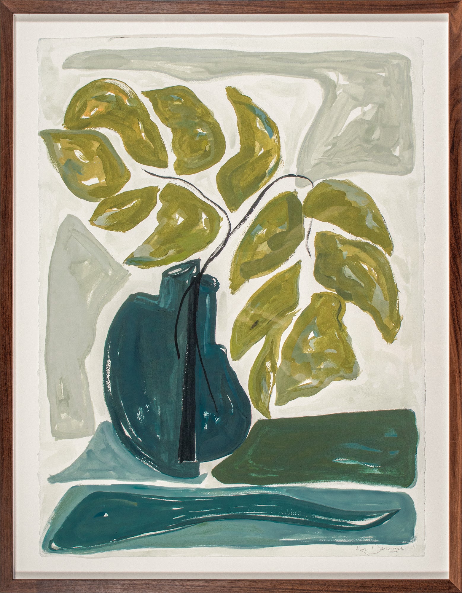 <i>Constance Street I (New Orleans)</i> <br>2022 Hand-Mixed Pigments <br><br>#C0717