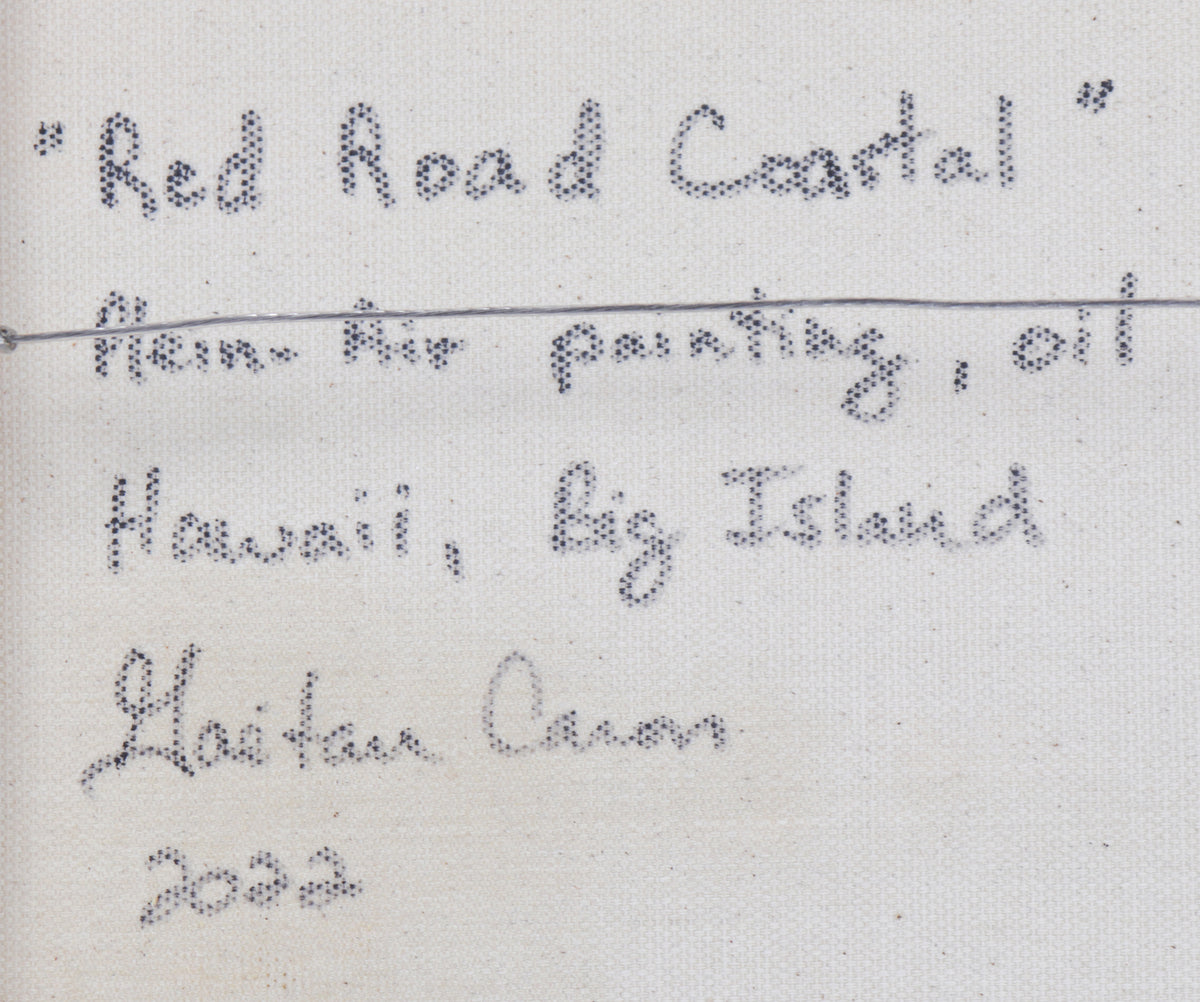 <i>Red Road Coastal</i> <br>2022 Oil <br><br>#C0754