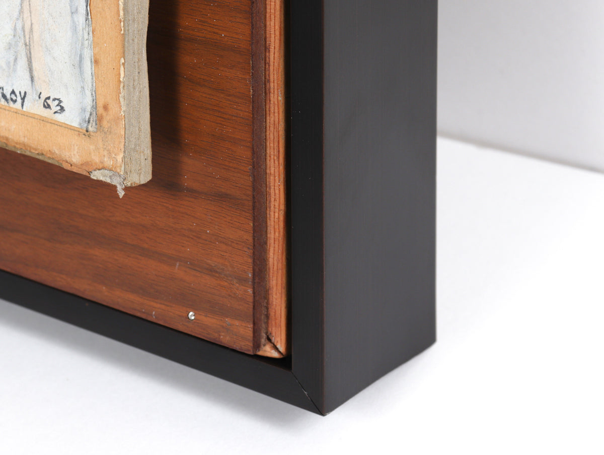 1963 Mixed Media Sculptural Relief <br><br>#C0924