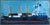 Painting of a Shipping Barge <br>20th Cetury Oil <br><br>#C0930