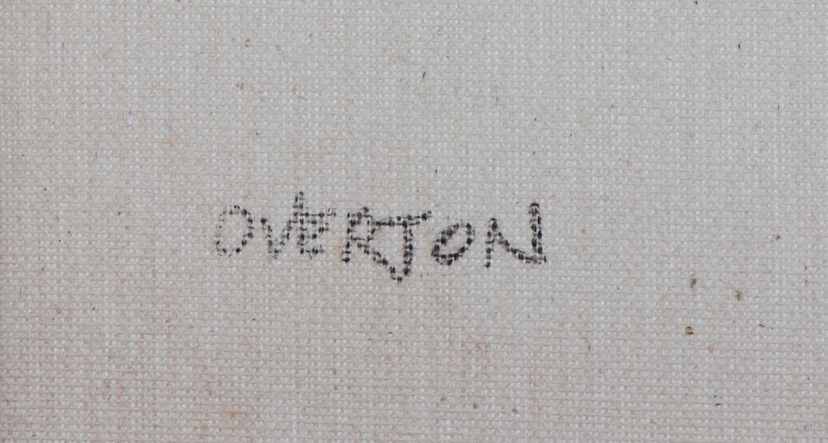 Painting of a Shipping Barge <br>20th Cetury Oil <br><br>#C0930