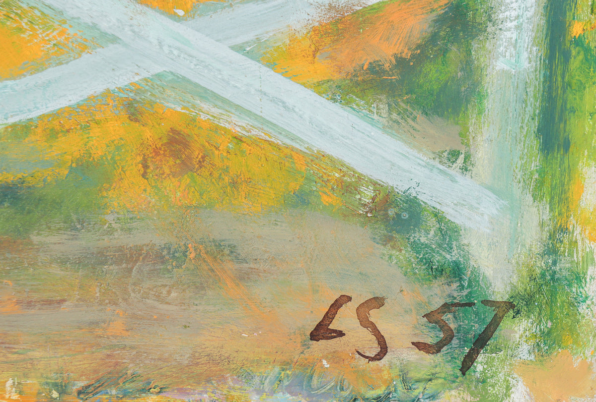 <I>Water Edge at Chesapeake Bay</I> <br>1957 Oil <br><br>#C0960