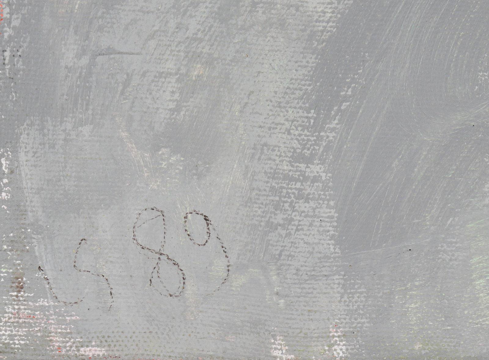 Lying on the Couch<br>1989 Acrylic<br><br>#C0963