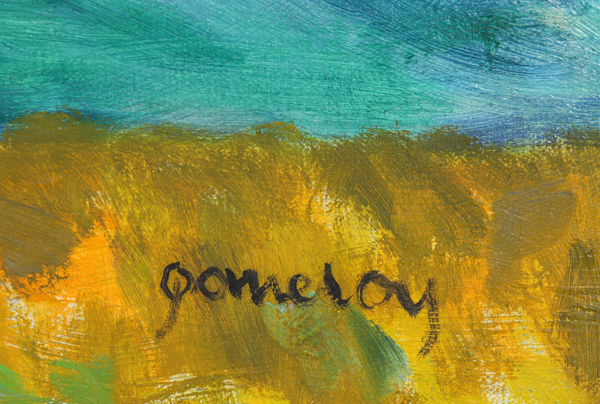 <I>On the Edge</I> <br>20th Century Oil<br><br>#C0965