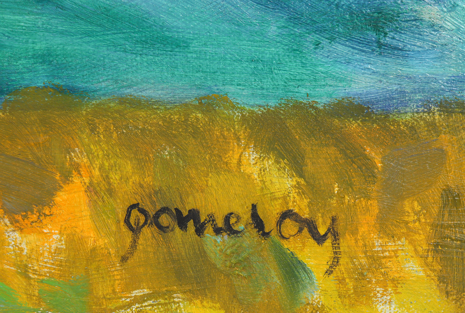 <I>On the Edge</I> <br>20th Century Oil<br><br>#C0965