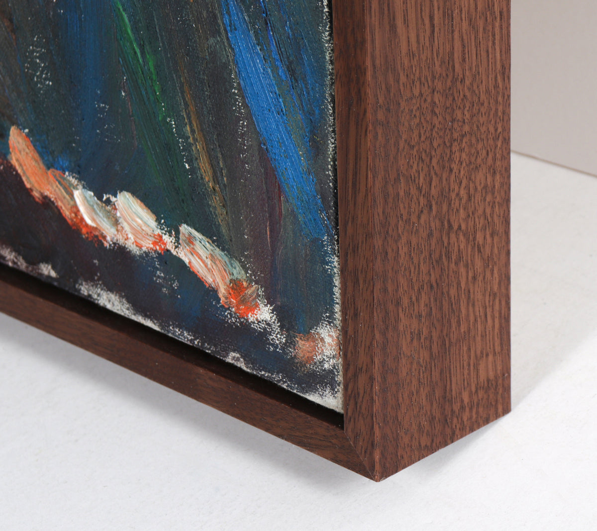 Expressionist Berkeley Hills Scene <br>1998 Oil <br><br>#C1103