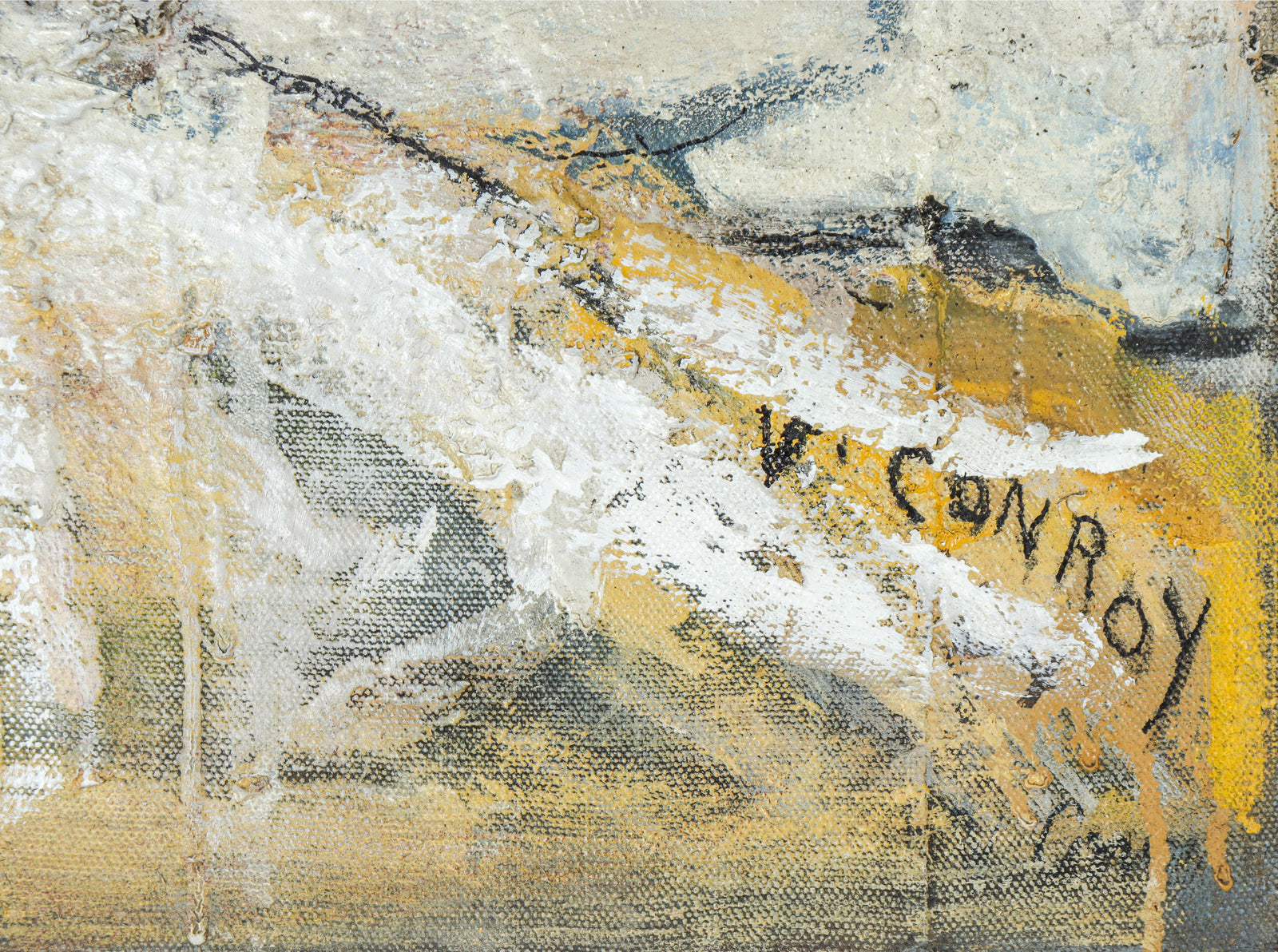 <i>Sleep - REM</i> <br>1968 Oil, Acrylic & Swedish Putty <br><br>#C1157