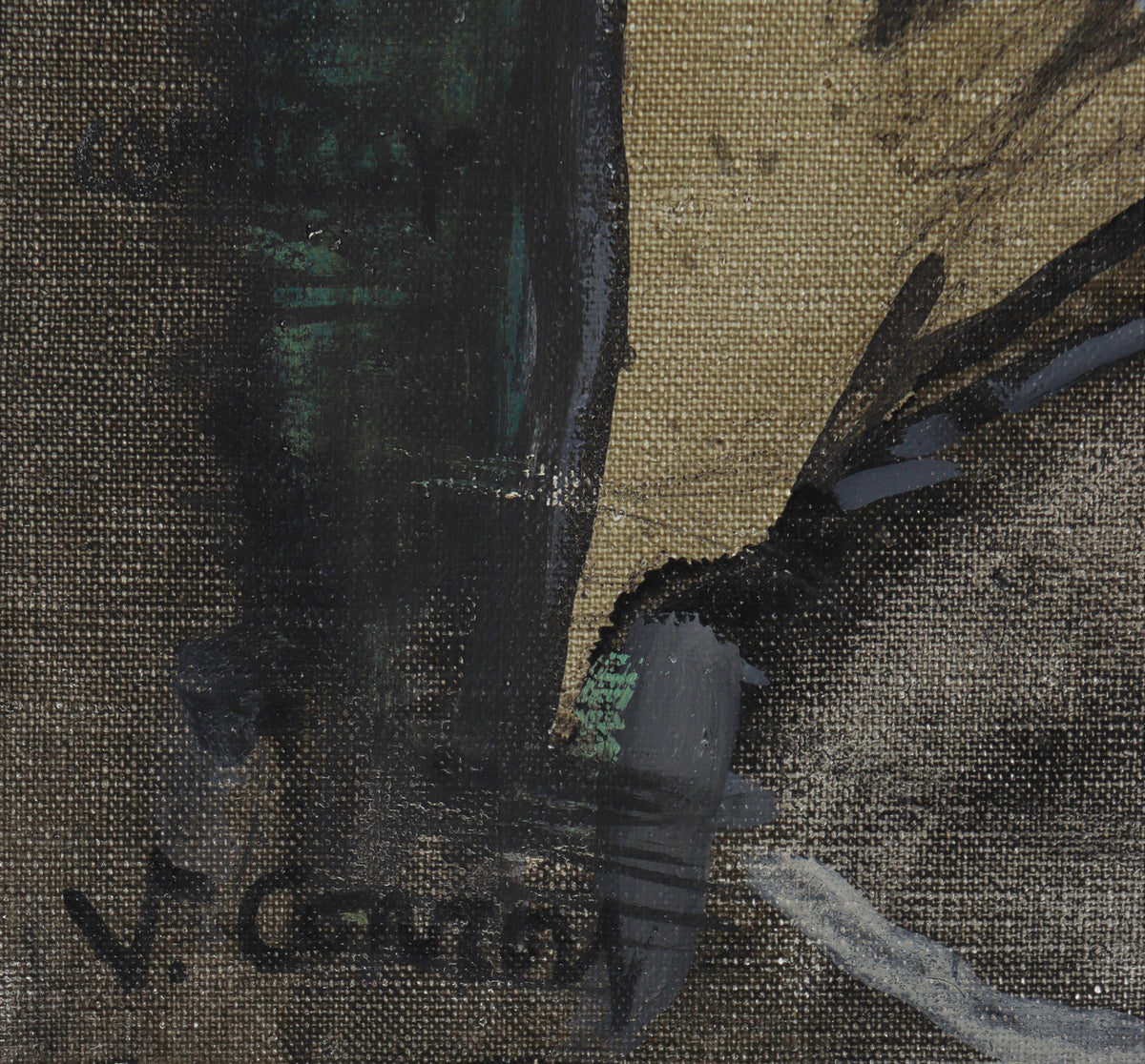 <i>Night Flying Thing</i> <br>1958 Oil <br><br>#C1166