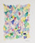Bright Floral Color Field Abstract <br>1960s Watercolor <br><br>#C1206