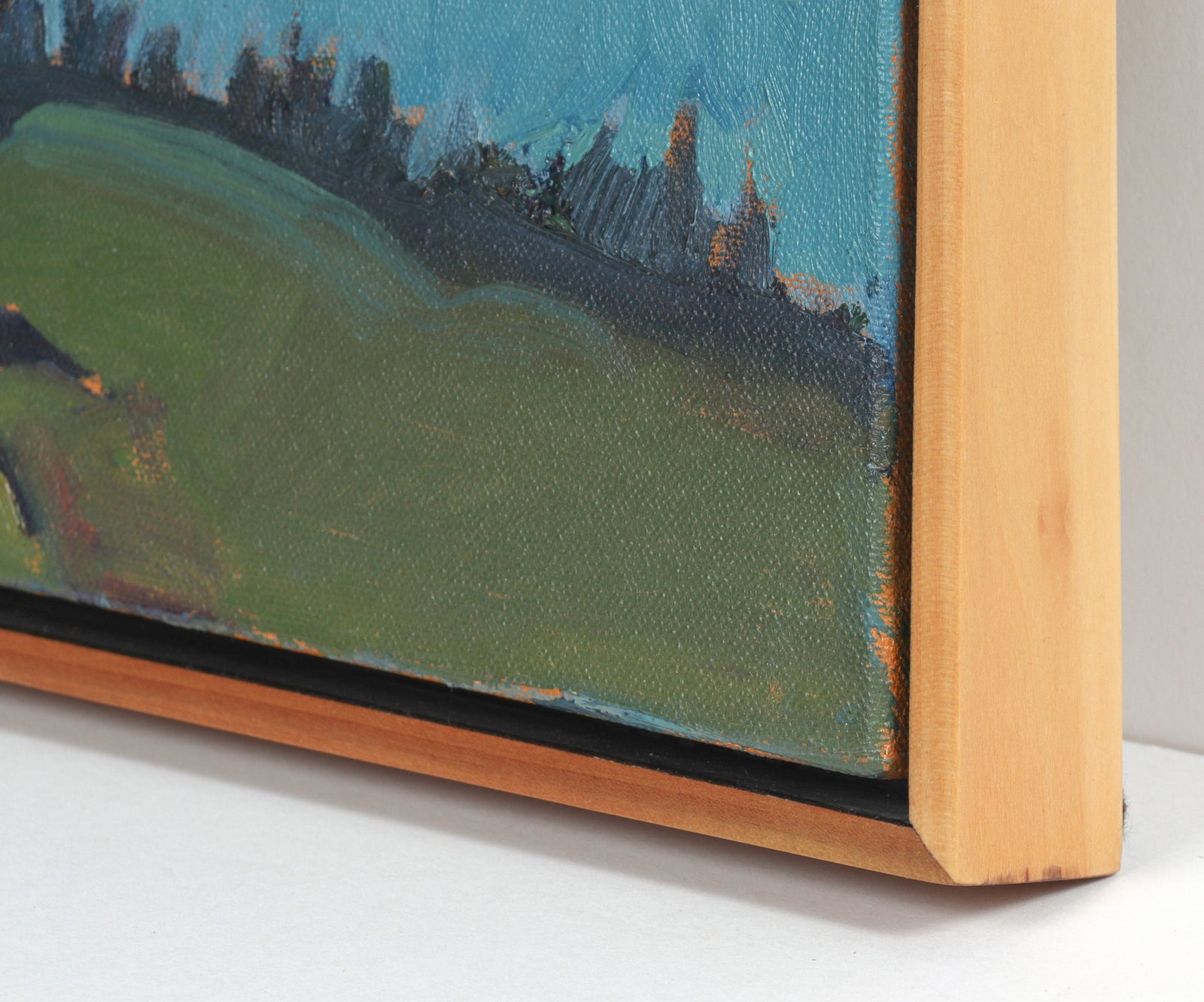 <I>Tree & Shadow I</I> <br>20th Century Oil <br><br>#C1298