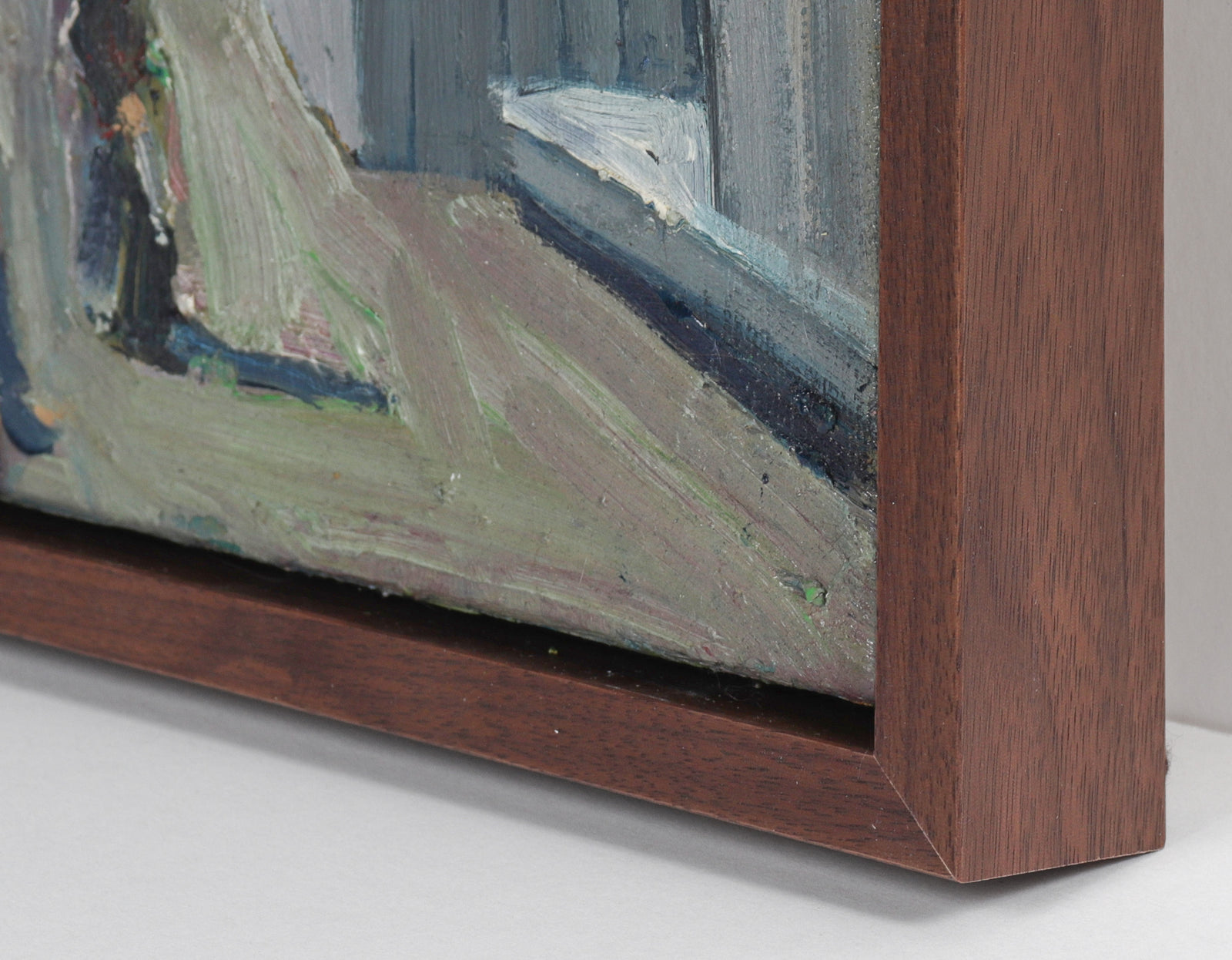 Figures Down the Lane <br>20th Century Oil <br><br>#C1301