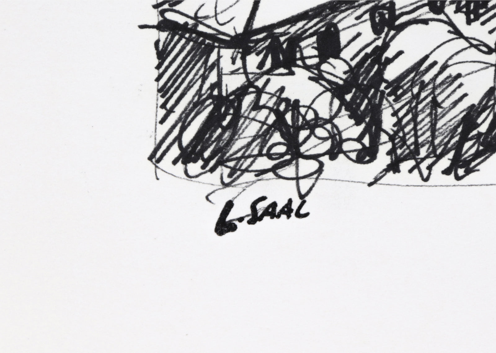 Church by the Water <br>1980s Ink<br><br>#C1440