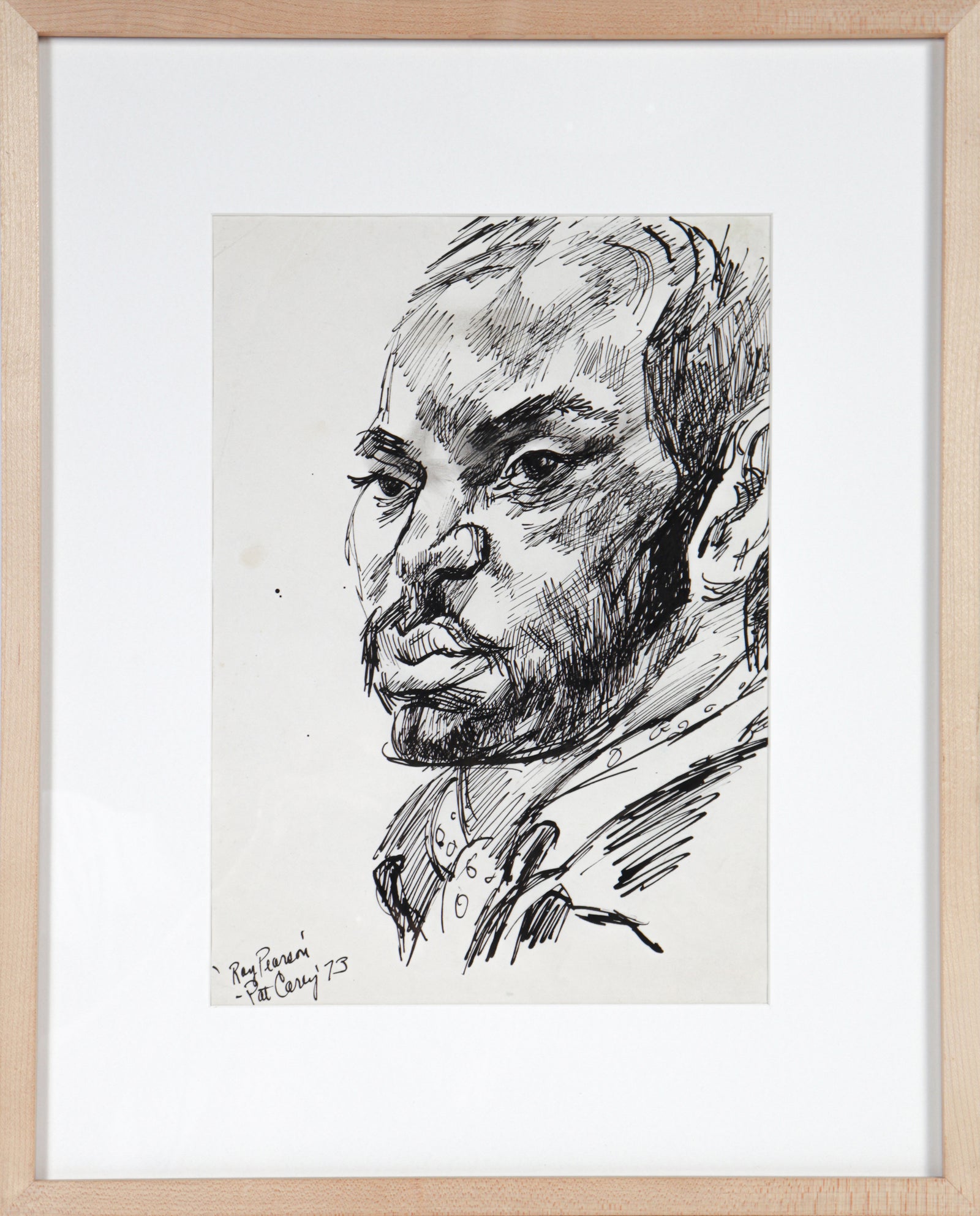 <I>Ray Pearson</I> <br>1973 Ink<br><br>#C0659