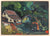 Abstracted California Houses <br>20th Century Oil <br><br>#C1548