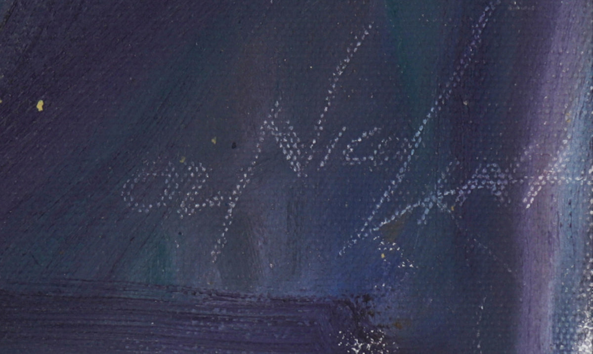 Abstracted Figure by the Bay <br>2002 Oil <br><br>#C1574