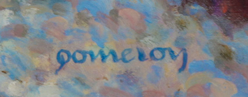 Bridge Over the Water <br> 20th Century Oil <br><br>#C1598