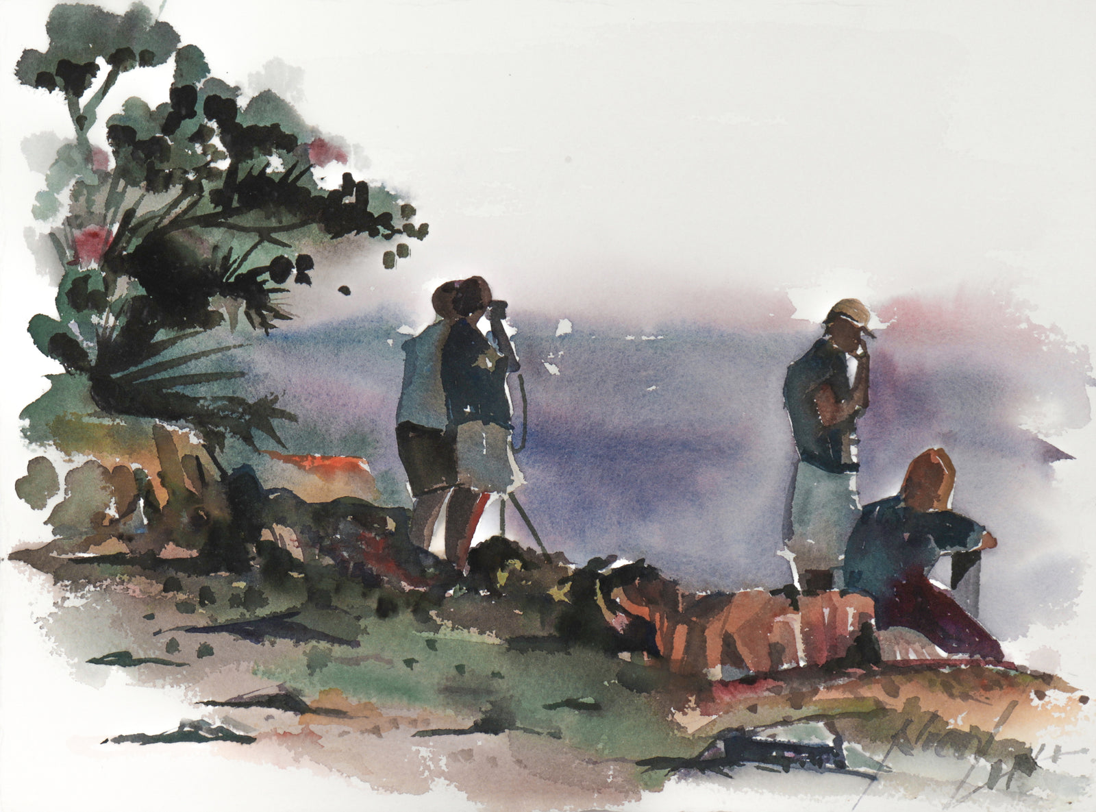 <i> Grand Canyon </i> <br>20th Century Watercolor <br><br>#C1619