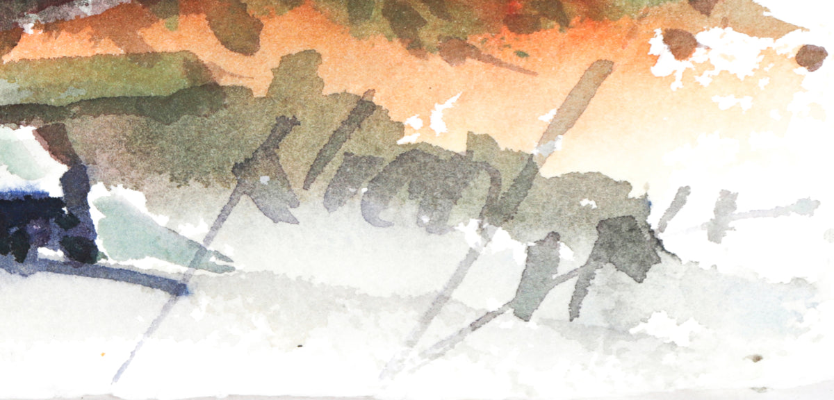 <i> Grand Canyon </i> <br>20th Century Watercolor <br><br>#C1619