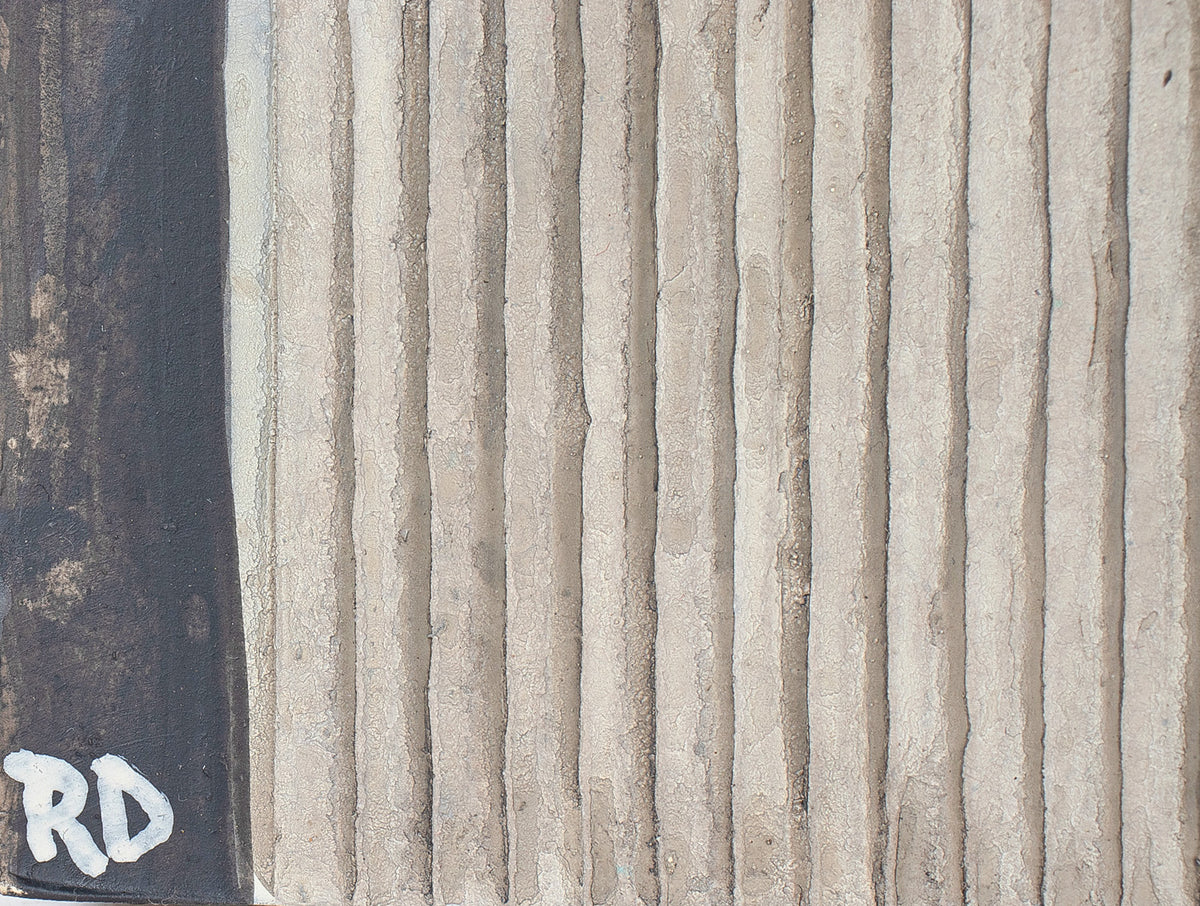 <i>Citadel of Days Past III</i> <br>2022 Mixed Media on Cradled Wood <br><br>#C1682