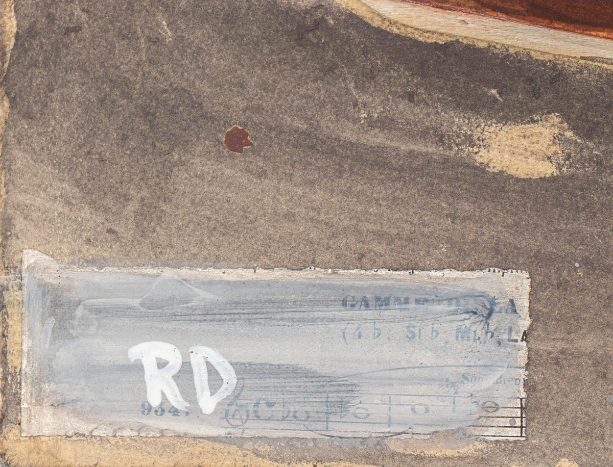 <i>Citadel of Days Past II</i> <br>2022 Mixed Media on Cradled Wood <br><br>#C1684