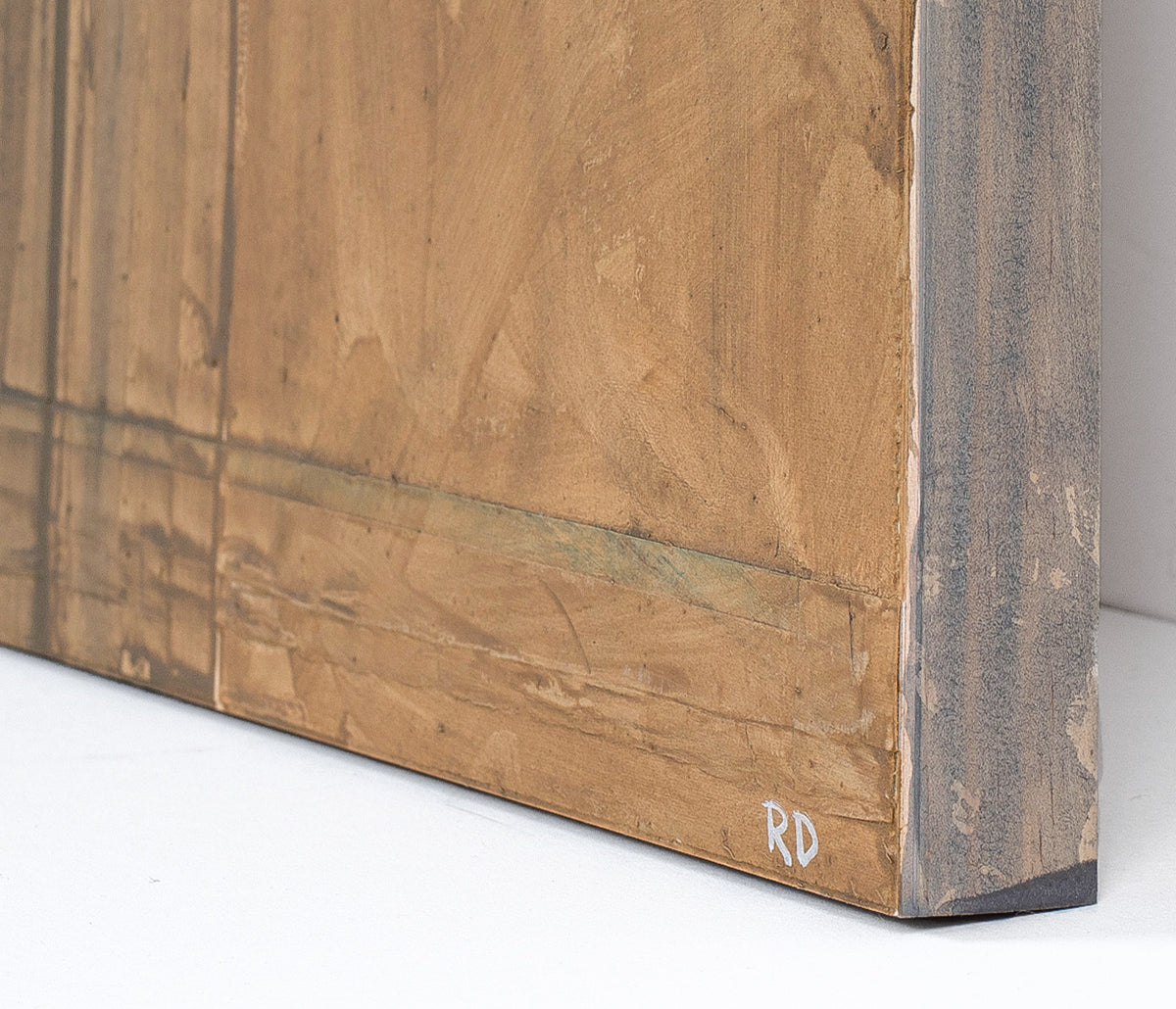 <i>Citadel of Days Past IV</i> <br>2022 Mixed Media on Cradled Wood <br><br>#C1688