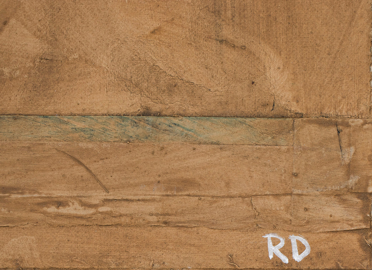 <i>Citadel of Days Past IV</i> <br>2022 Mixed Media on Cradled Wood <br><br>#C1688