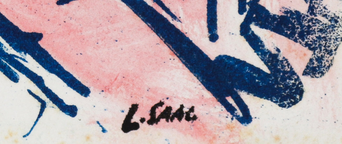 Circus Vaulting Performance <br> 1979 Lithograph <br><br>#C1741