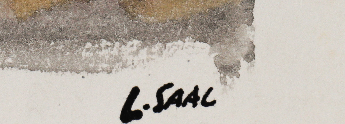 <i>Critchfield Estate</i> <br>1967 Watercolor <br><br>#C1748